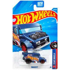 Hot Wheels: Mailed It! blauer Kleinwagen 1/64 - Mattel