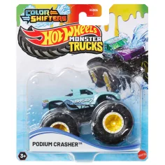 Hot Wheels Monster Trucks: Farbwechsel-Kleinwagen - Podium Crasher - Mattel Bild 1