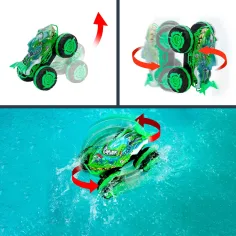 Hot Wheels Monster Trucks Fernbedienung Amphibienfahrzeug Great Bite 1/15 - Mattel Bild 3