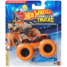 Hot Wheels Monster Trucks: Land Rover Defender Spielzeugauto 1/64 – Mattel