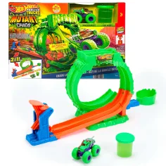 Hot Wheels Monster Trucks Slimehüpfbahn – Mattel Bild 2