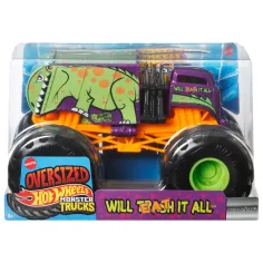 Hot Wheels Monster Trucks: Will Eat it all Monsterauto 1/24 – Mattel