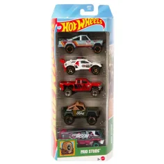 Hot Wheels: Mud Studs Fahrzeuge 5er Set - Mattel