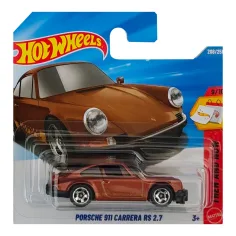 Hot Wheels: Porsche 911 Carrera RS 2.7 braunes Spielzeugauto 1/64 - Mattel
