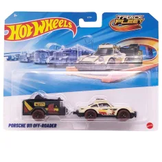 Hot Wheels: Porsche 911 Off-Roader Transporter im Maßstab 1/64 - Mattel