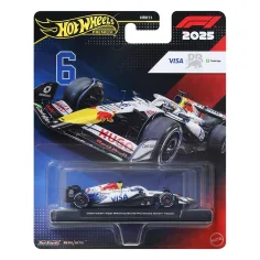 Hot Wheels Premium: Isack Hadjar Racing Bulls #6 Formel 1 Kleinwagen 1/64 - Mattel