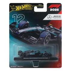 Hot Wheels Premium: Kimi Antonelli Mercedes #12 Formel 1 Kleinwagen 1/64 - Mattel