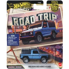 Hot Wheels: Premium Road Trip 1993 Mercedes-Benz G-Klasse Modellauto 1/64 – Mattel