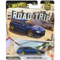 Hot Wheels: Premium Road Trip Subaru Legacy GT (BP) Spielzeugauto 1/64 – Mattel