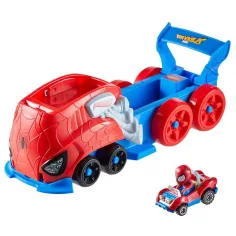 Hot Wheels: RacerVerse Spider-Man Abschussbahn-Set - Mattel Bild 2