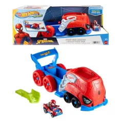 Hot Wheels: RacerVerse Spider-Man Abschussbahn-Set - Mattel