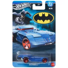 Hot Wheels Silber Serie: Batmobil Kleinwagen 1/64 - Mattel