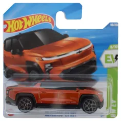 Hot Wheels: Silverado EV RST orange Spielzeugauto 1/64 - Mattel