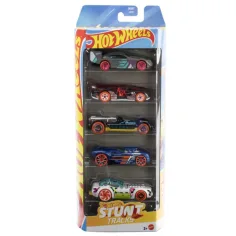 Hot Wheels: Stunt Tracks 5er Set Spielzeugautos - Mattel