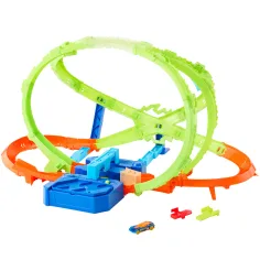 Hot Wheels Stunt Tracks Kanyarkavalkád Autobahn Set - Mattel Bild 2