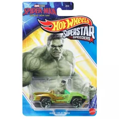 Hot Wheels: Superstar Speeders Spider-Man Hulk Kleinwagen 1/64 - Mattel
