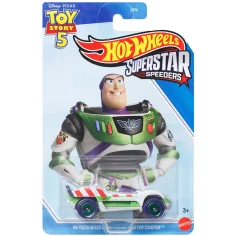 Hot Wheels: Superstar Speeders Toy Story 5 Hi-Tech Buzz Lightyear Kleinwagen 1/64 - Mattel