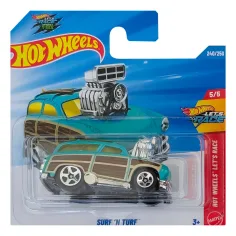 Hot Wheels: Surf 'N Turf blauer Kleinwagen 1/64 - Mattel Bild 1