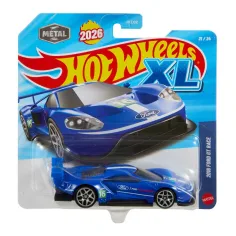 Hot Wheels XL: 2016 Ford GT Rennwagen 1/43 - Mattel