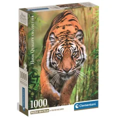 HQC Angreifer Tiger Puzzle 1000 Teile - Clementoni