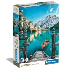 HQC Braies See 500 Teile Puzzle - Clementoni