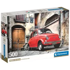 HQC Fiat 500 500-teiliges Puzzle - Clementoni Bild 1