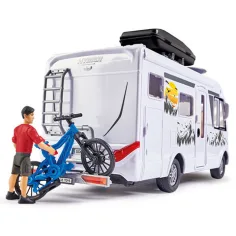 Hymer Camping Van Wohnmobil mit Zubehör 30cm - Dickie Toys Bild 3