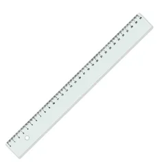 ICO: transparentes Lineal 30cm