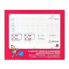 ICO: Igel Übungsheft zum Schreiben von Zahlen und zum Rechnen, vorgefertigt, Meixner, Klasse 1, mit 8mm Karomuster