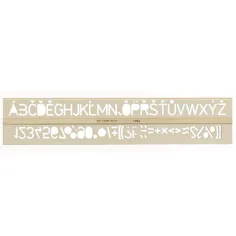 ICO: Koh-I-Noor Buchstabenschablone 20mm