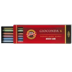 ICO: Koh-I-Noor Gioconda Metallstift in sechs verschiedenen Farben, 5,6 mm