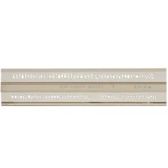 ICO: Koh-I-Noor ISO Buchstabenschablone 2,5 mm