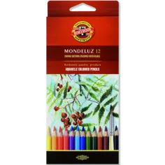 ICO: Mondeluz Aquarellfarbstifte 12 Stück