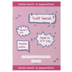 ICO: Pink Notizbuch A5 mit 32 Blättern