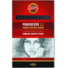 ICO: Progresso Graphit Bleistift 8911/HB 12Stück Koh-I-Noor