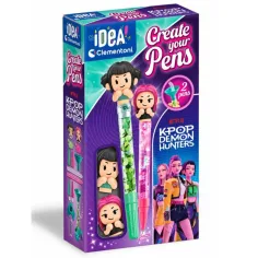 Idea Art Mini: K-Pop Dämonenjäger Stiftset Zoey und Mira - Clementoni
