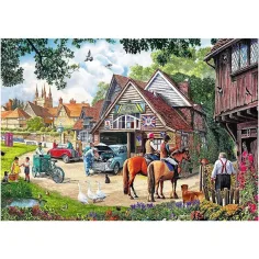 Idyllisches Leben 2x500 Teile Puzzle - Trefl Bild 2
