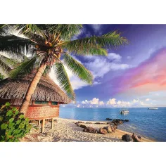 Insel Bora-Bora - 500 Teile Puzzle - Trefl Bild 2