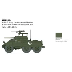 Italeri 1/56 M8/M20 Panzer Modellbausatz Bild 3