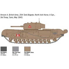 Italeri 1/72 Churchill Mk. III Panzerbausatz Bild 3
