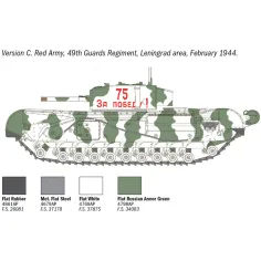 Italeri 1/72 Churchill Mk. III Panzerbausatz Bild 5