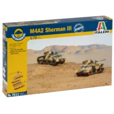 Italeri 1/72 M4A2 Sherman III Panzer 2er-Modellbausatz