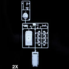 Italeri 1/72 M4A3 75mm Sherman Panzer 2er Modellbausatz-Set Bild 3