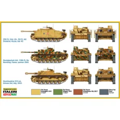 Italeri 1/72 Sturmgeschütz III 2-teiliger Modellbausatz Bild 3