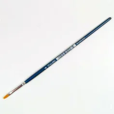 Italeri Pinsel mit flachem Kopf, Größe 4, synthetisch, 1 Stück