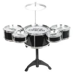 Jazz Drum 6-teiliges Ständer-Spiel Schlagzeug-Set