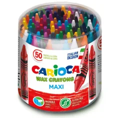 Jumbo Wachsmalstift-Set 50 Stück - Carioca Bild 2