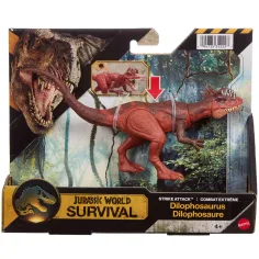 Jurassic World: Dilophosaurus Angreifender Dino - Mattel