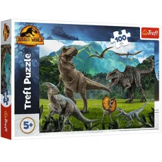 Jurassic World: Ein Jurassic Park Dinosaurier 100-teiliges Puzzle - Trefl