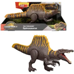 Jurassic World: Wiedergeburt Tail Thrasher Spinosaurus kolossale Dinosaurierfigur - Mattel